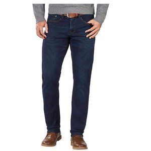 izod men's comfort stretch slim straight fit jeans